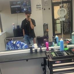 Jordan at Martys Barbershop