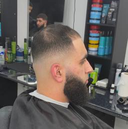 Haircut and beard