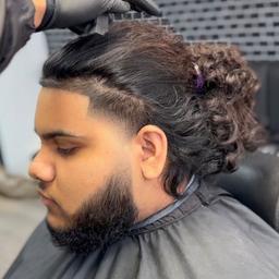 HAIRCUT W BEARD