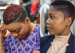 Ladies Cut With Eye Brows