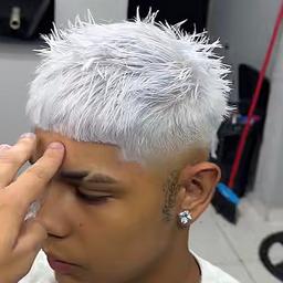 Hair All White Fresh Summer