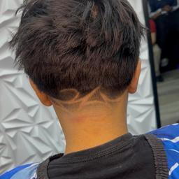 HAIRCUT AND DESIGN